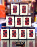 Kynam Agarwood Incense Seals, Prosperity Stencil, 10 per Tin