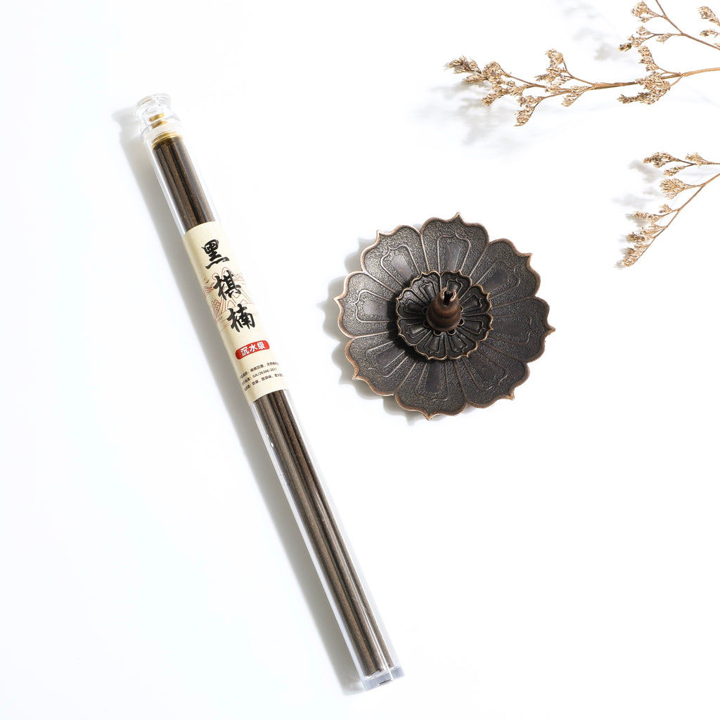 Black Kynam Agarwood Incense Sticks, Sinking-Grade