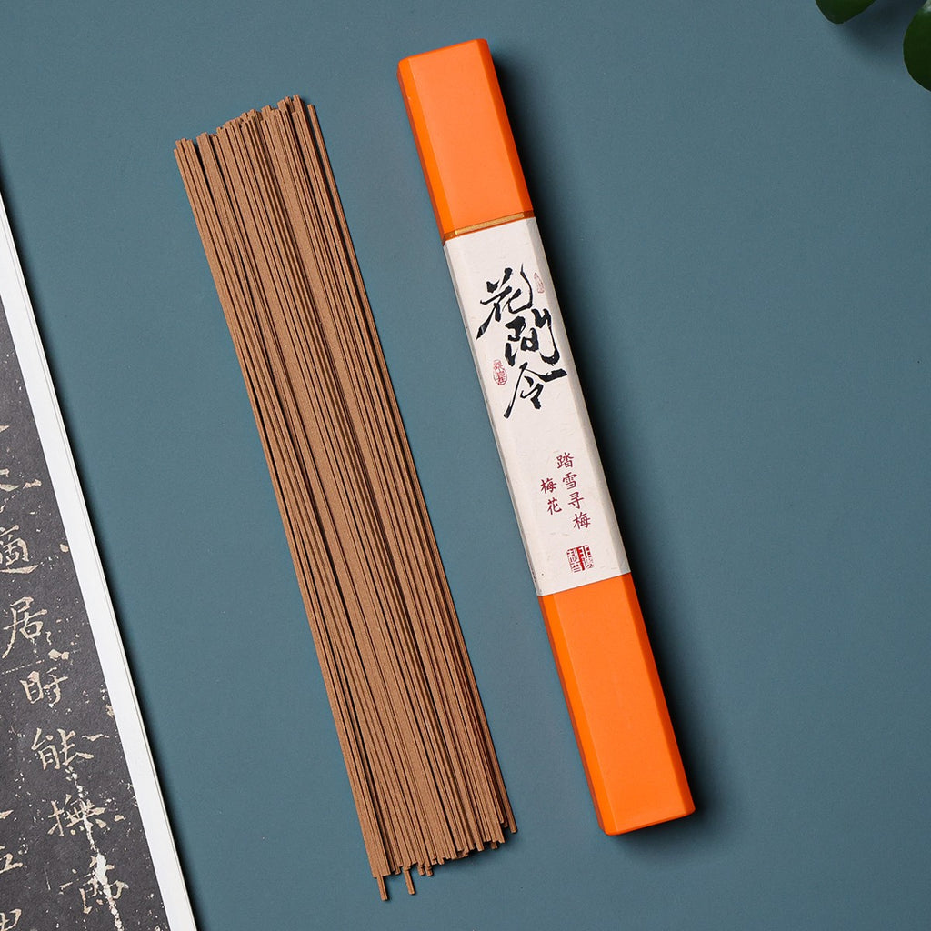 Plum Blossom Incense Sticks, Winter Bloom Formula, 30g