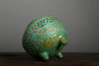 Incense Burner, Pure Copper Tripod, Ancient-Pattern Openwork, Antique Patina